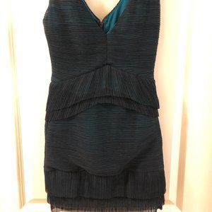BCBG MaxAzria Blue Cocktail Dress